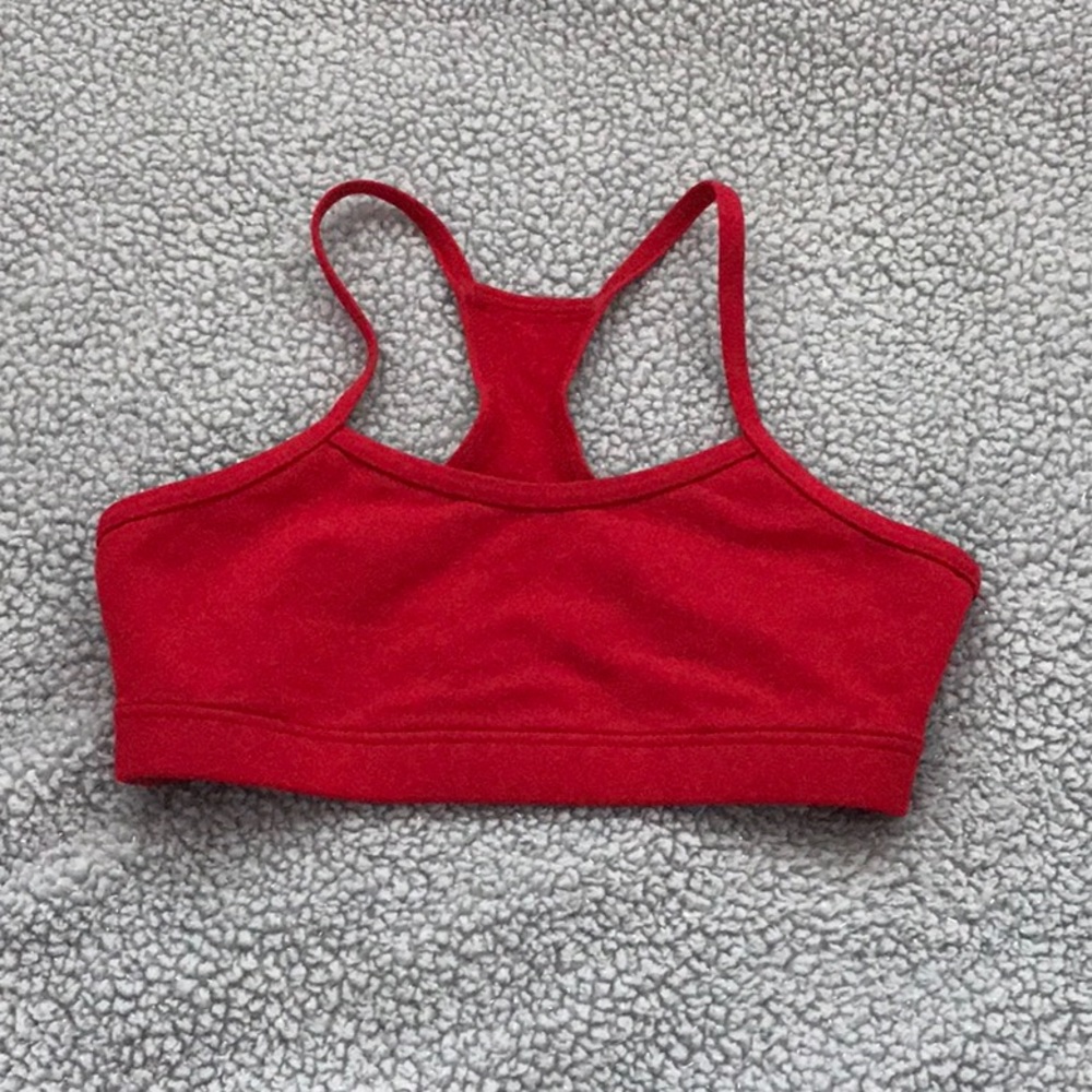 Sports bra for dance, cheer, or gymnastics